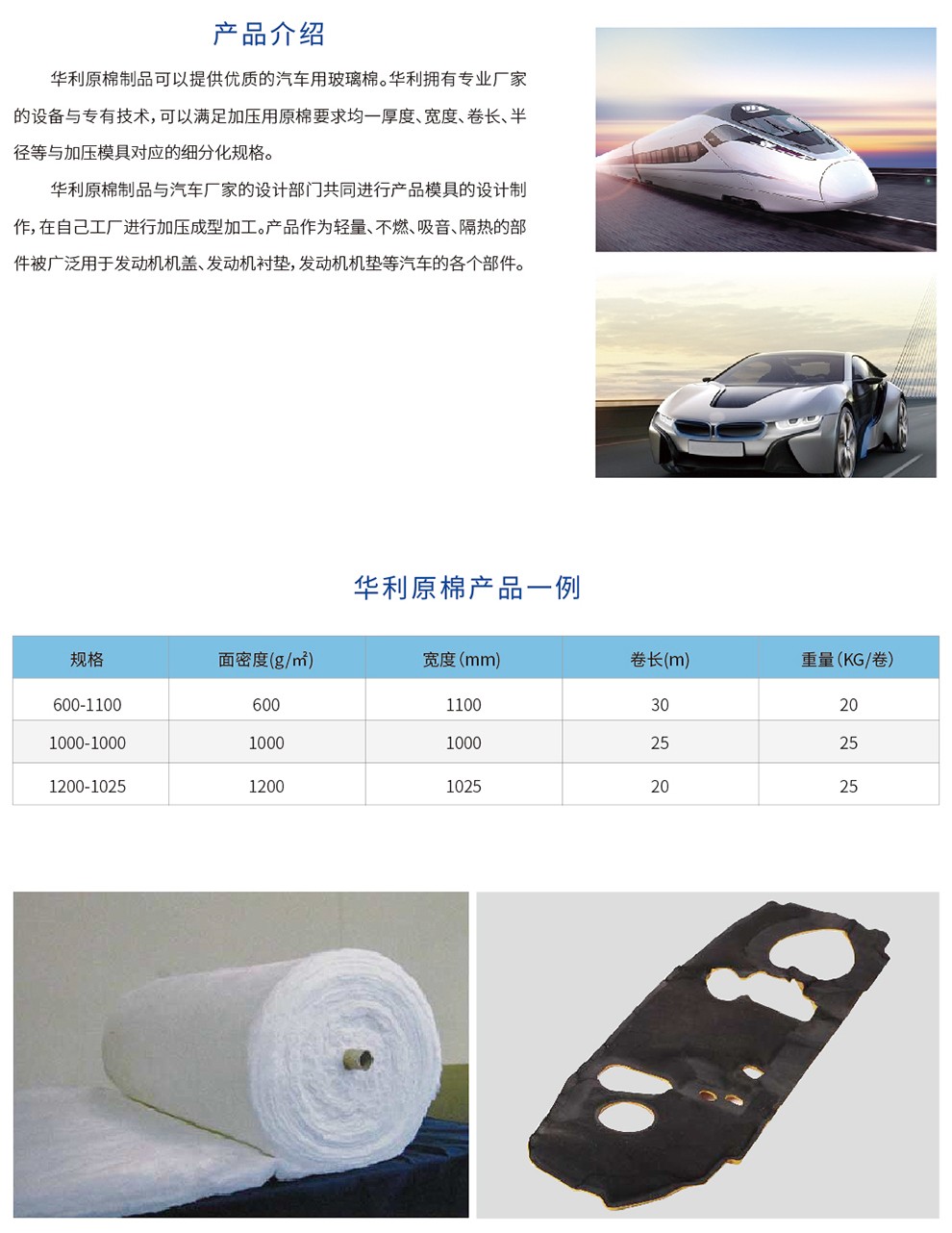 华利玻璃棉